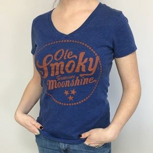 Ole Smoky Moonshine vneck tee